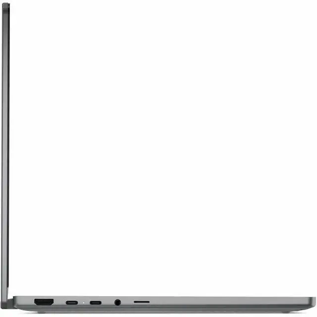 Alt view image 7 of 8 - Lenovo 14IRU10 83LL000GUS 14" Touchscreen Convertible Chromebook - Intel Core 7 250U (1.80 GHz) - 16 GB - 512 GB SSD - Webcam - IEEE 802.11ax Wireless LAN Standard - ChromeOS - Luna Gray