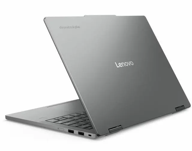 Alt view image 5 of 8 - Lenovo 14IRU10 83LL000GUS 14" Touchscreen Convertible Chromebook - Intel Core 7 250U (1.80 GHz) - 16 GB - 512 GB SSD - Webcam - IEEE 802.11ax Wireless LAN Standard - ChromeOS - Luna Gray