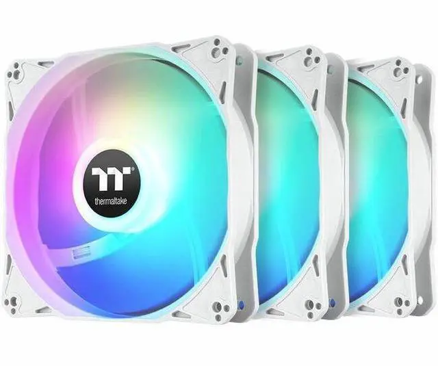 Alt view image 2 of 9 - Thermaltake LE120 ARGB PWM Fan White (3 Pack)