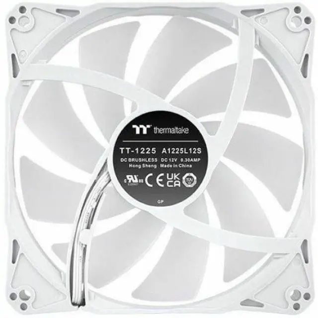 Alt view image 3 of 9 - Thermaltake LE120 ARGB PWM Fan White (3 Pack)