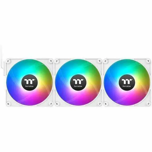 Alt view image 7 of 12 - Thermaltake CT120 EX ARGB Sync Cooling Fan 3 Pack CLF190PL12SWA