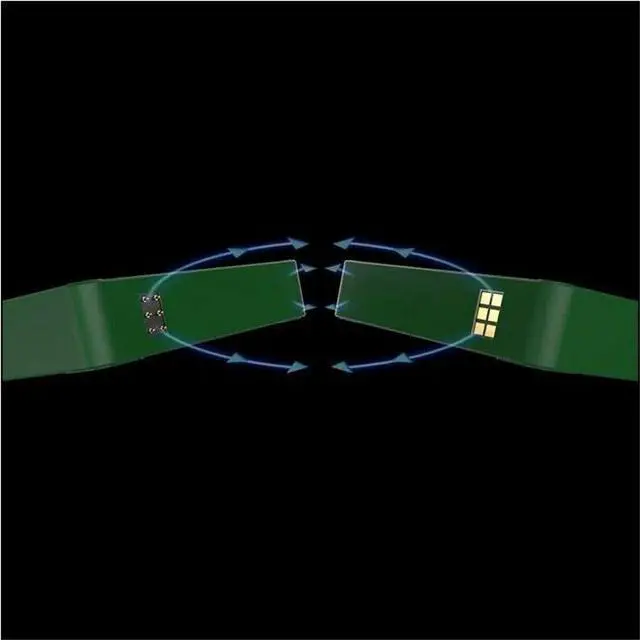 Alt view image 8 of 13 - Thermaltake CT120 EX ARGB Sync PC Cooling Fan Racing Green (3-Fan Pack)