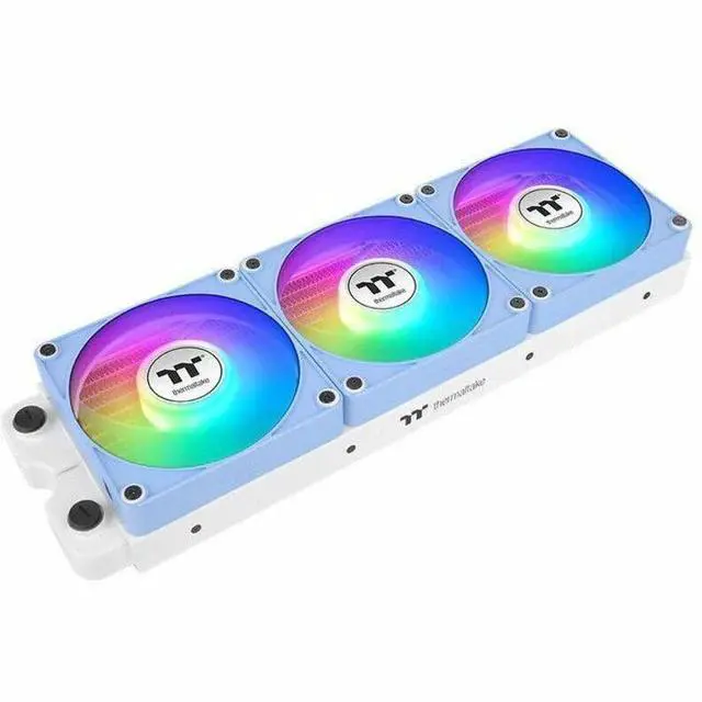 Alt view image 12 of 13 - Thermaltake CT120 EX Reverse ARGB Sync PC Cooling Fan Hydrangea Blue, 3 Pack