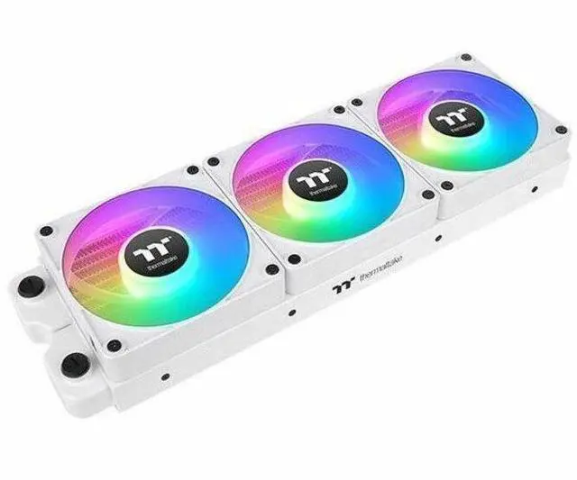 Alt view image 11 of 13 - Thermaltake CT140 EX ARGB Sync PC Cooling Fan White, 3 Pack, CL-F191-PL14SW-A