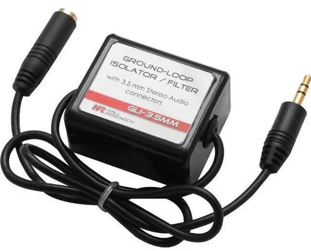 Alt view image 2 of 2 - Hall Research GLI-35mm Stereo Audio Ground-Loop Isolator & Filter with 3.5mm Connectors