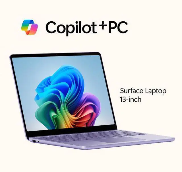 Alt view image 4 of 6 - Microsoft Surface Laptop Copilot+ PC 13" Touchscreen Snapdragon X Plus Processor 16GB Memory 512GB UFS (8th Edition) Violet + Microsoft Surface Pro 12" Keyboard Slate