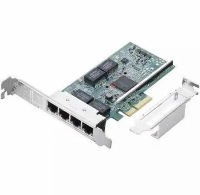 Main image of Lenovo ThinkStation Broadcom BCM5719-4P Quad-port Gigabit Ethernet Adapter - PCI 2.1 - 1000 Mbit/s Data Transfer Rate - Broadcom BCM5719-4P - 4 Port(s) - 4 - Optical Fiber - 10/100/1000Base-TX - Plug-