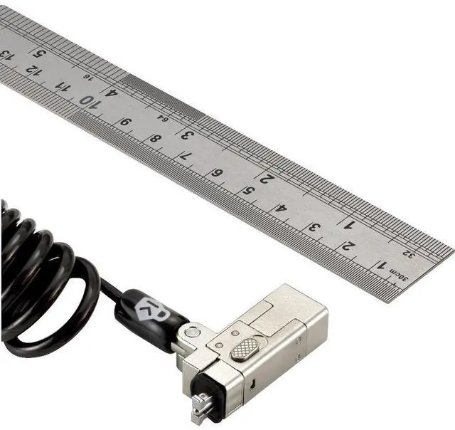 Alt view image 10 of 11 - Kensington Slim NanoSaver 2.0 Portable Keyed Laptop Lock