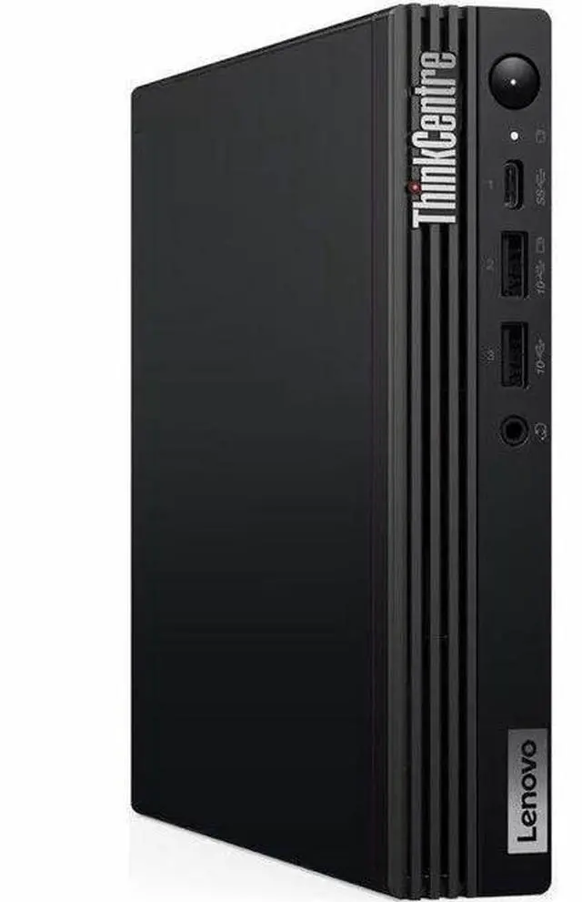 Main image of Lenovo ThinkCentre M70q Gen 5 12TD001XUS Desktop Computer - Intel Core i7 14th Gen i7-14700T - vPro Technology - 32 GB - 512 GB SSD - Tiny - Black - Intel Q670 Chip - Windows 11 Pro - Intel UHD Graphi