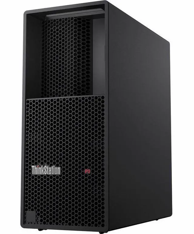 Alt view image 2 of 7 - Lenovo ThinkStation P3 Gen 2 30HT004LUS Workstation - Intel Core Ultra 9 285 - 32 GB - 1 TB SSD - Windows 11 Pro -NVIDIA RTX 2000 Ada Generation 16 GB - DVD-Writer - Gigabit Ethernet - Wireless LAN