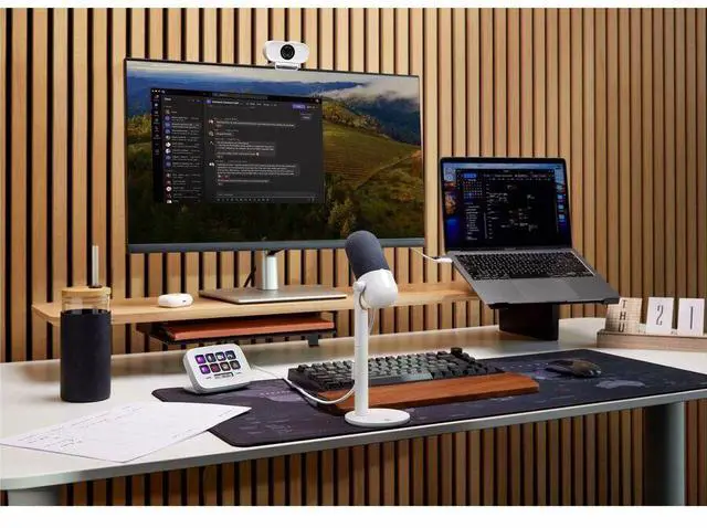 Alt view image 8 of 8 - Elgato Wave Neo - Usb Condenser Microphone  Tap To Mute  For Gaming  Streaming  Meetings  Voice Recording On Teams/Zoom/Obs/Twitch/Youtube & More  Plug-N-Play  Works On Laptop  Pc  Mac  Ipad  Iphone