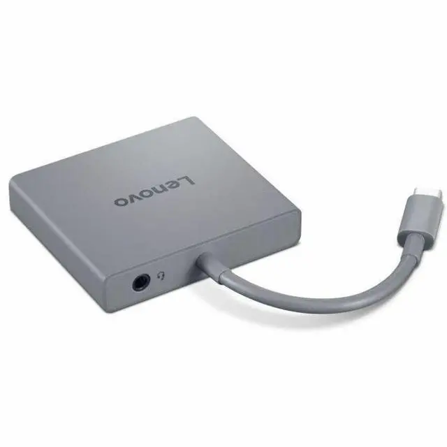 Alt view image 12 of 14 - Lenovo USB-C 4 in 1 Travel Hub Gen2