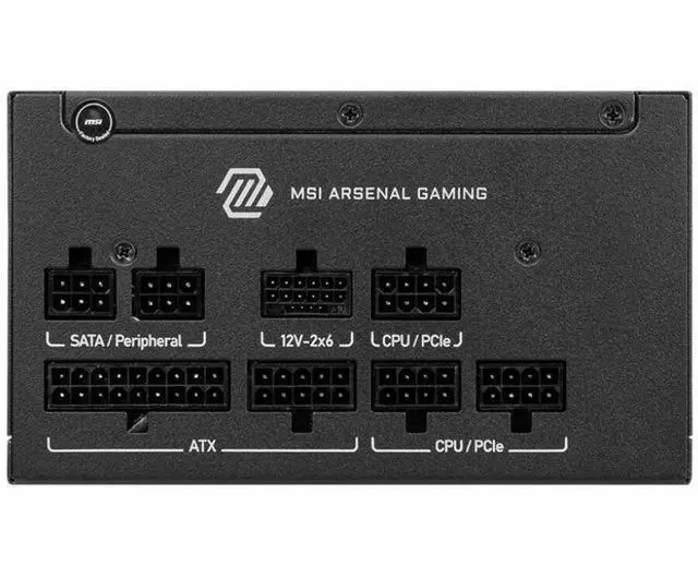 Alt view image 11 of 17 - MSI MAG A650GLS PCIE5, Fully Modular Compact Gaming 650W Power Supply, 80+ Gold, ATX 3.1 & PCIe 5.1 Ready, Native Dual-color 12V-2x6 cable, Low-Noise, Embossed Jacket Cables, 10 Year Warranty