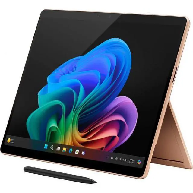 Alt view image 5 of 7 - Microsoft Surface Pro Copilot+ PC Touchscreen 13" LCD Snapdragon X Plus Processor 16GB RAM 512GB SSD (11th Edition) Dune + Microsoft Surface Slim Pen (2nd Edition) and Pro Flex Keyboard for Pro (