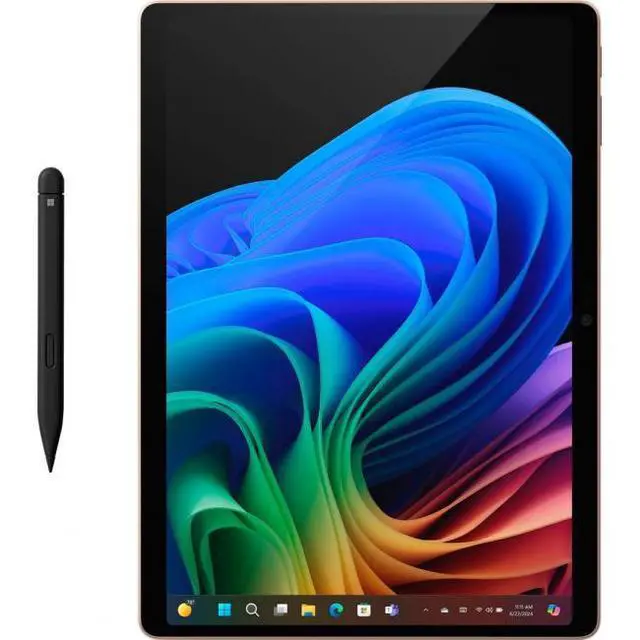 Alt view image 7 of 7 - Microsoft Surface Pro Copilot+ PC Touchscreen 13" LCD Snapdragon X Plus Processor 16GB RAM 512GB SSD (11th Edition) Dune + Microsoft Surface Slim Pen (2nd Edition) and Pro Keyboard for Pro (11th
