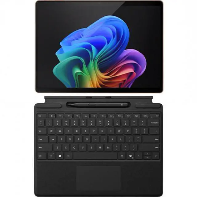 Main image of Microsoft Surface Pro Copilot+ PC Touchscreen 13" LCD Snapdragon X Plus Processor 16GB RAM 512GB SSD (11th Edition) Dune + Microsoft Surface Slim Pen (2nd Edition) and Pro Keyboard for Pro (11th