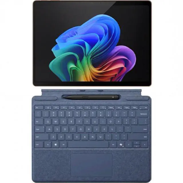 Main image of Microsoft Surface Pro Copilot+ PC Touchscreen 13" LCD Snapdragon X Plus Processor 16GB RAM 512GB SSD (11th Edition) Dune + Microsoft Surface Slim Pen (2nd Edition) and Pro Keyboard for Pro (11th