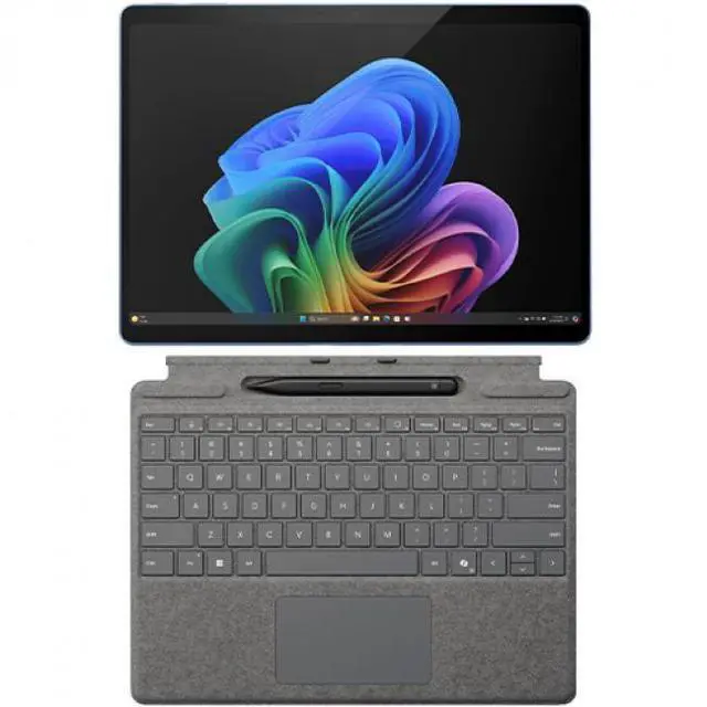 Main image of Microsoft Surface Pro Copilot+ PC Touchscreen 13" LCD Snapdragon X Plus Processor 16GB RAM 512GB SSD (11th Edition) Dune + Microsoft Surface Slim Pen (2nd Edition) and Pro Keyboard for Pro (11th