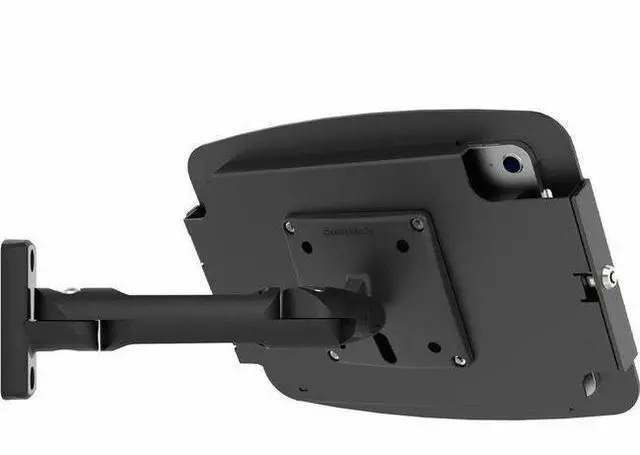 Alt view image 3 of 6 - Compulocks iPad 10.9" 10th Gen Space Enclosure Swing Wall Mount Black