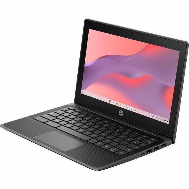 Alt view image 6 of 7 - HP Fortis G1i 11.6" Touchscreen Chromebook - HD - Intel N150 - 8 GB - 64 GB Flash Memory - English Keyboard - Smart Buy - Intel Chip - 1366 x 768 - ChromeOS - Intel