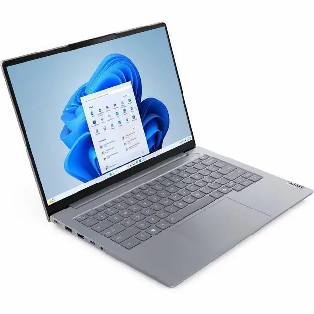 Alt view image 6 of 8 - Lenovo ThinkBook 14 G8 IAL 21SJ008RUS 14" Touchscreen Notebook - WUXGA - Intel Core Ultra 7 255H - 16 GB - 512 GB SSD - English Keyboard - Arctic Gray - Intel Chip - 1920 x 1200 - Windows 11 Pro