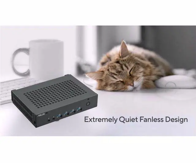 Alt view image 5 of 9 - ASUS ExpertCenter PN43 BAREBONE INTEL N100 PROCESSOR DDR4 RAM USB-C