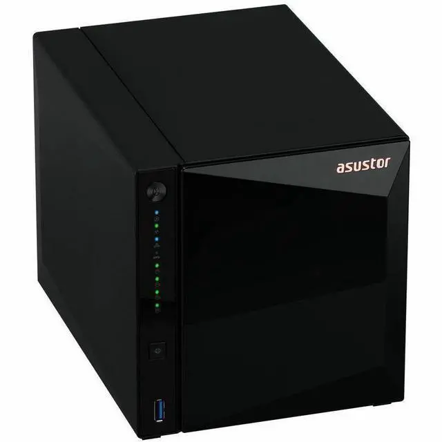 Alt view image 10 of 13 - Asustor AS3304T v2 Drivestor 4 Pro Gen2 4 Bay NAS, Quad-Core 1.7GHz CPU, 2.5GbE Port, 2GB DDR4 (Diskless)