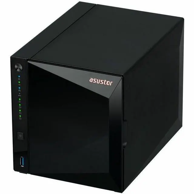 Alt view image 13 of 13 - Asustor AS3304T v2 Drivestor 4 Pro Gen2 4 Bay NAS, Quad-Core 1.7GHz CPU, 2.5GbE Port, 2GB DDR4 (Diskless)