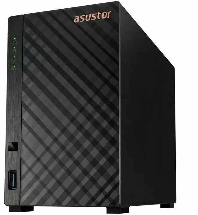 Alt view image 14 of 18 - Asustor AS1102TL Drivestor 2 Lite 2 Bay NAS, Quad-Core 1.7GHz CPU, 1GbE Port, 1GB DDR4 (Diskless)