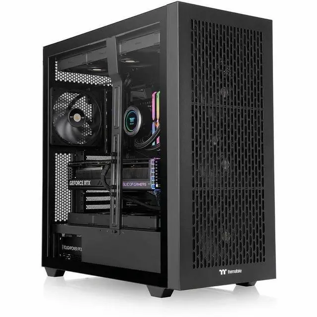 Alt view image 15 of 19 - Thermaltake AX500 TG Full Tower; 4x140mm CT Fans Included; SSI-EEB/SSI-CEB/E-ATX; 420mm Radiator Support; 460mm GPU Clearance; Supports up to 5X 3.5 or 6X 2.5; Hidden Connector; CA-11D-00F1WN-00