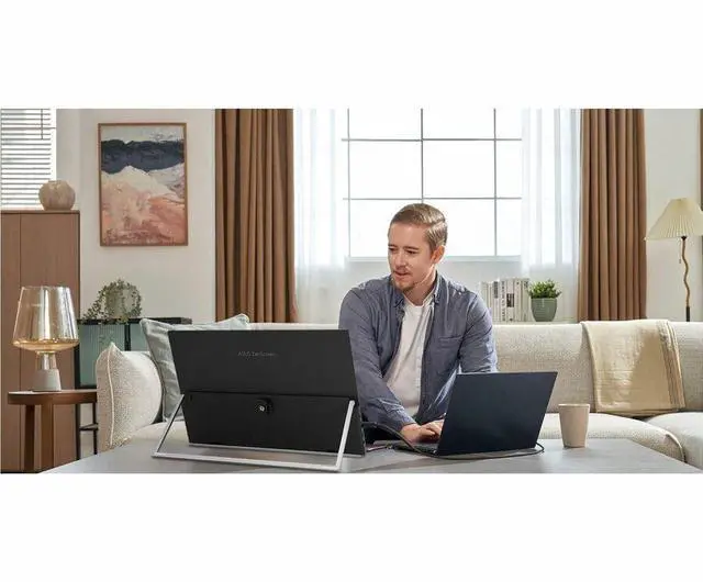 Alt view image 11 of 15 - Asus ZenScreen MB27ACF 27" Class WQHD LED Monitor 16:9