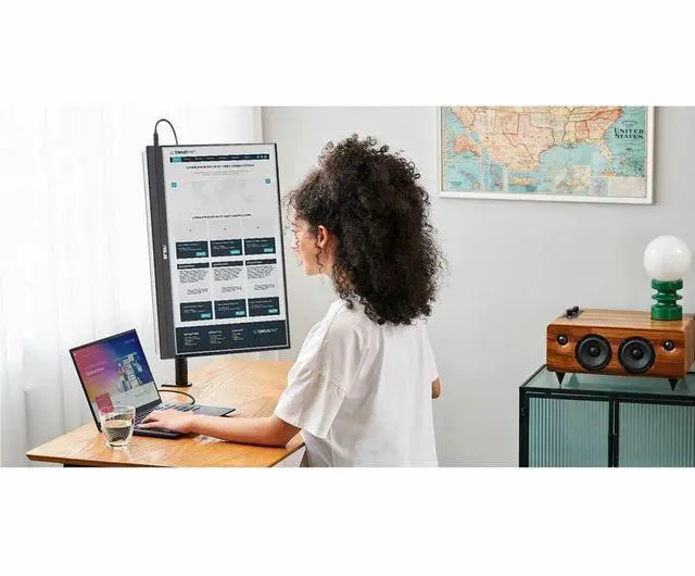 Alt view image 13 of 15 - Asus ZenScreen MB27ACF 27" Class WQHD LED Monitor 16:9