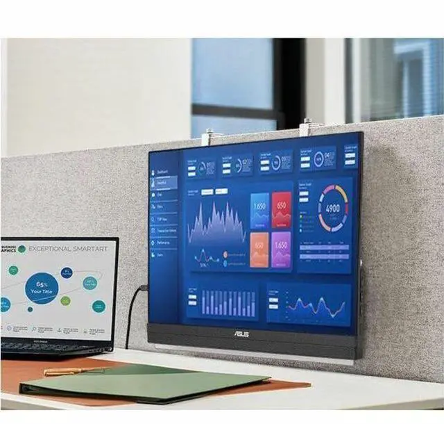 Alt view image 14 of 15 - Asus ZenScreen MB27ACF 27" Class WQHD LED Monitor 16:9