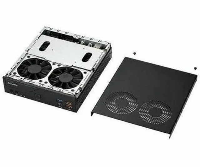 Alt view image 3 of 6 - Shuttle XPC slim DH770 Barebone System - Slim PC - Socket LGA-1700 - Intel H770 Chip - 64 GB DDR5 SDRAM DDR5-5600/PC5-44800 Maximum RAM Support - 2 Total Memory Slots - Serial ATA/600, NVMe Controller