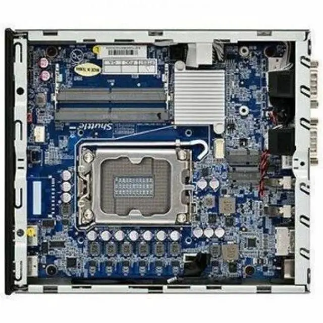 Alt view image 5 of 6 - Shuttle XPC slim DH770 Barebone System - Slim PC - Socket LGA-1700 - Intel H770 Chip - 64 GB DDR5 SDRAM DDR5-5600/PC5-44800 Maximum RAM Support - 2 Total Memory Slots - Serial ATA/600, NVMe Controller