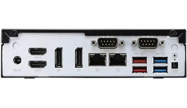 Alt view image 6 of 6 - Shuttle XPC slim DH770 Barebone System - Slim PC - Socket LGA-1700 - Intel H770 Chip - 64 GB DDR5 SDRAM DDR5-5600/PC5-44800 Maximum RAM Support - 2 Total Memory Slots - Serial ATA/600, NVMe Controller