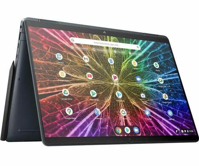 Main image of HP Elite Dragonfly 13.5" Touchscreen Convertible 2 in 1 Notebook - 2K - Intel Core i3 12th Gen i3-1215U - 8 GB - 256 GB SSD - English Keyboard - Slate Blue - Smart Buy - Intel Chip - 2256 x 1504