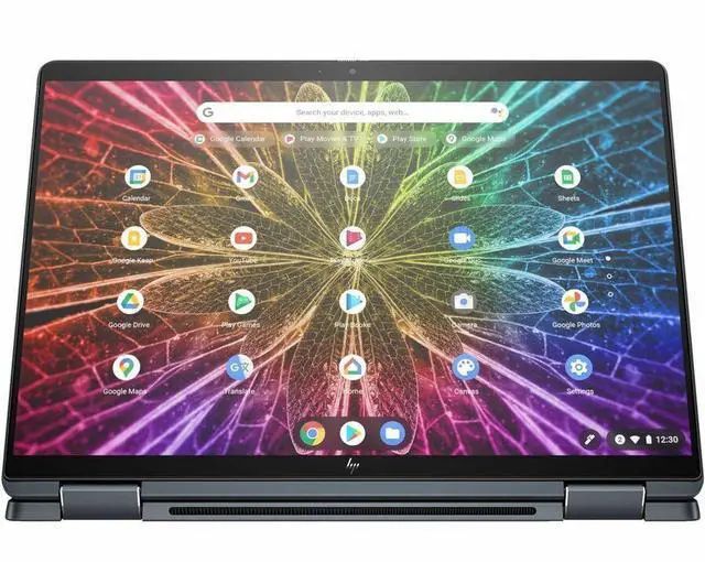 Alt view image 6 of 7 - HP Elite Dragonfly 13.5" Touchscreen Convertible 2 in 1 Notebook - 2K - Intel Core i3 12th Gen i3-1215U - 8 GB - 256 GB SSD - English Keyboard - Slate Blue - Smart Buy - Intel Chip - 2256 x 1504