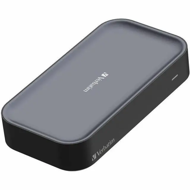 Alt view image 9 of 14 - Verbatim Share My Screen 1080p USB-C Wireless Display Adapter with USB Hub 32146