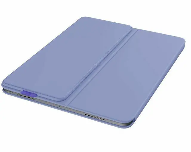 Alt view image 3 of 7 - Logitech Flip Folio Keyboard/Cover Case (Folio) for 13" Apple iPad Pro 13 (2024), iPad Air 13 (2024), iPad Air 13 (2025) Tablet - English Keyboard - Lilac - Bump Resistant, Scratch Resistant - Pl