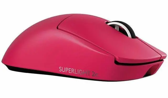 Main image of Logitech G PRO X SUPERLIGHT 2c wireless gaming mouse, 51 g pro-grade compact mouse with 5 programmable buttons, USB-C charging, 44K DPI sensor, up to 8 kHz polling for PC/Mac, Pink - HERO 2 - Wireless