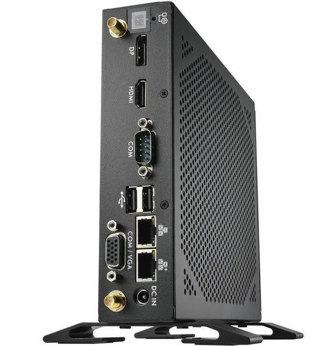 Alt view image 2 of 8 - Shuttle XPC slim DS50U3 Barebone System - Slim PC - 1 x Processor Support - 1 Core i3 13th Gen i3-1315U 1.20 GHz Dual-core (2 Core) - Intel Chip - 64 GB DDR5 SDRAM DDR5-5200/PC5-41600 Maximum RAM Supp