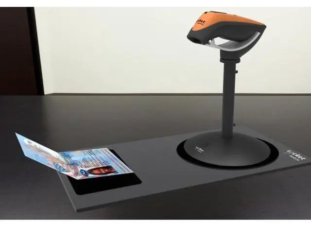 Alt view image 4 of 7 - Socket Mobile DuraScan® D760, Ultimate Barcode Scanner, DotCode & Travel ID Reader, Black - Wireless Connectivity - 30" Scan Distance - 1D, 2D - Imager - Bluetooth - Black