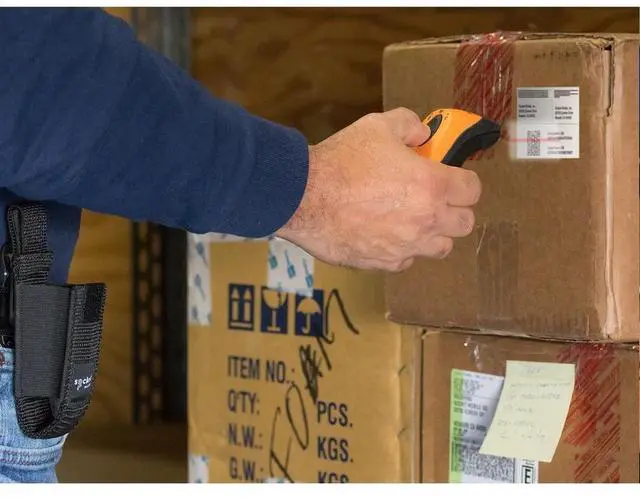 Alt view image 5 of 7 - Socket Mobile DuraScan® D760, Ultimate Barcode Scanner, DotCode & Travel ID Reader, Black - Wireless Connectivity - 30" Scan Distance - 1D, 2D - Imager - Bluetooth - Black