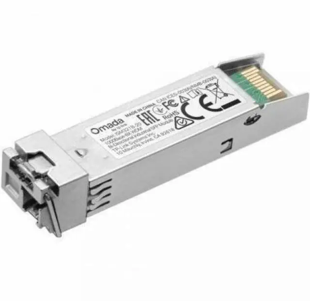 Main image of Omada 1000Base-BX WDM Bi-Directional Industrial SFP Module - For Data Networking, Optical Network - 1 x LC 1000Base-BX Network - Optical Fiber - 9/125 µm - 1310 nm, 1550 nm Wavelength - Sing