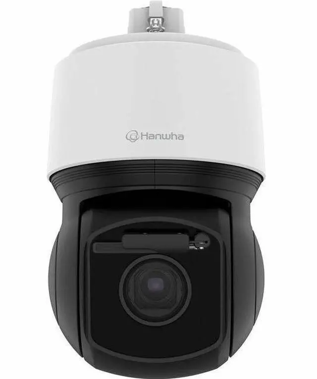 Alt view image 6 of 9 - Hanwha Techwin XNP-C6403RW 2MP IR WDR ICR Outdoor Network H.265 PoE++ Built-in Wiper PTZ Camera with 4.25~170mm 40XOptical/32XDigital Zoom Lens, Aluminum/Polycarbontate, White/Black Color