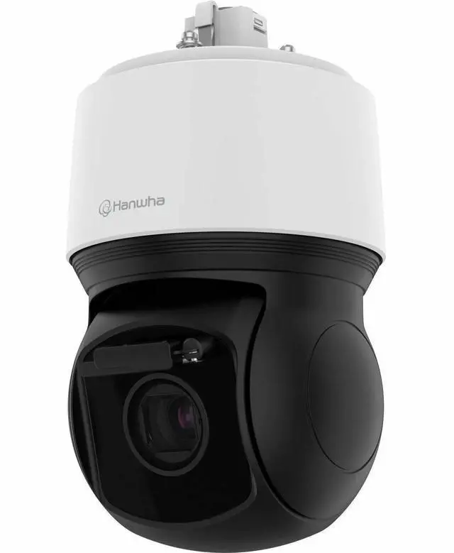 Alt view image 9 of 9 - Hanwha Techwin XNP-C6403RW 2MP IR WDR ICR Outdoor Network H.265 PoE++ Built-in Wiper PTZ Camera with 4.25~170mm 40XOptical/32XDigital Zoom Lens, Aluminum/Polycarbontate, White/Black Color