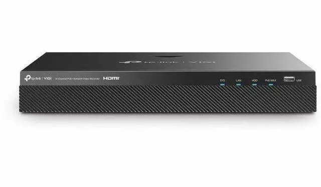 Main image of TP Link VIGI NVR2016H-16MP - VIGI 16 Channel PoE+ Network Video Recorder - Network Video Recorder - HDMI - 4K Recording