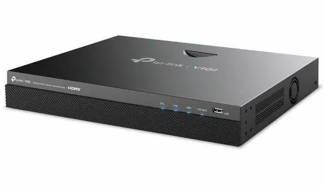 Alt view image 4 of 5 - TP Link VIGI NVR2008H-8MP - VIGI 8 Channel PoE+ Network Video Recorder - Network Video Recorder - HDMI - 4K Recording