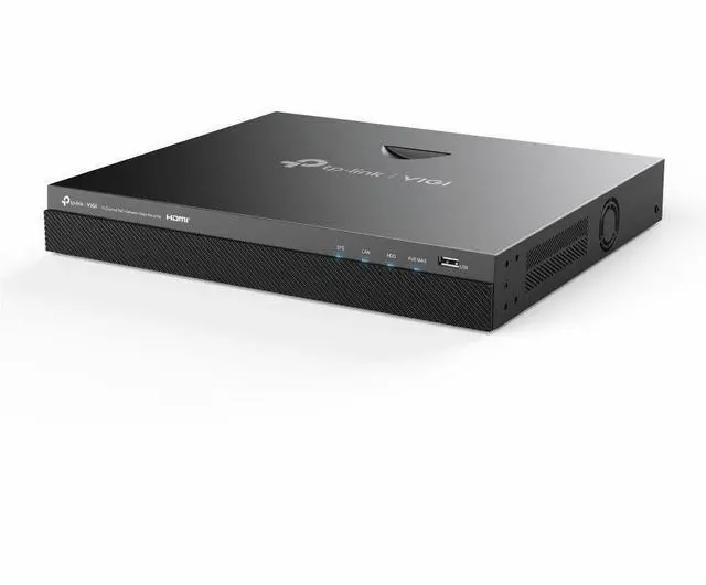 Alt view image 4 of 5 - TP Link VIGI NVR2016H-16MP - VIGI 16 Channel PoE+ Network Video Recorder - Network Video Recorder - HDMI - 4K Recording